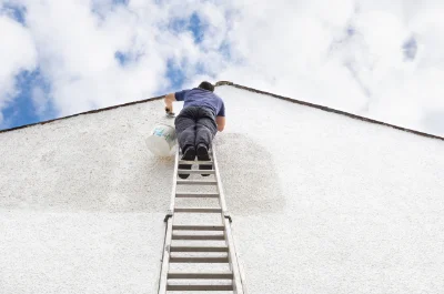 Peinture extérieure à Lapeyrugue — façades et ravalement